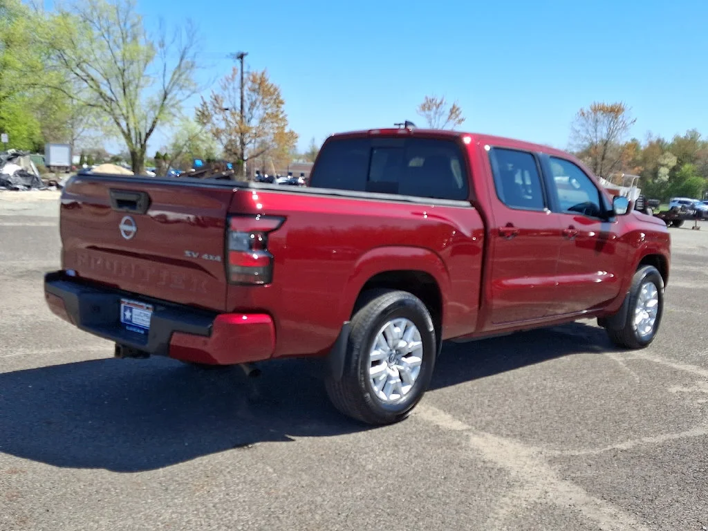 Used 2023 Red Nissan Crew Cab Long Bed SV 4x4 image 12