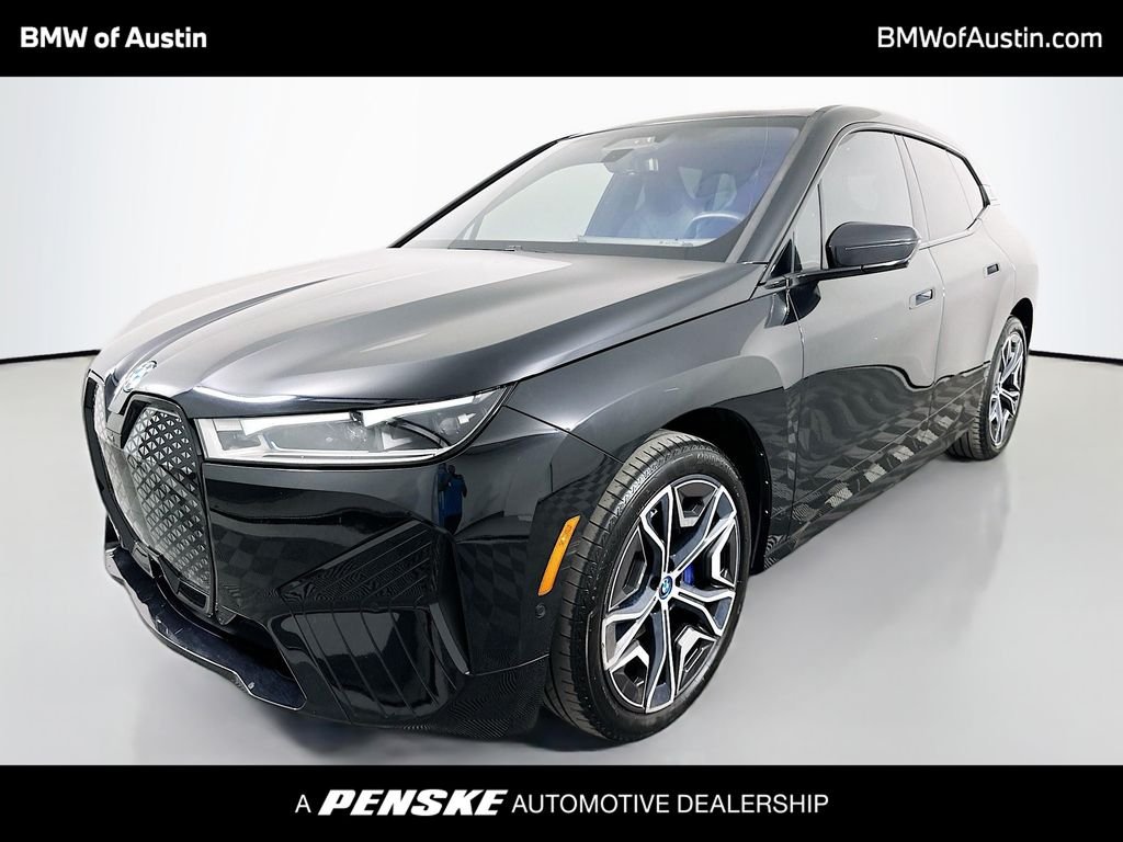 Certified Used 2024 Black Sapphire Metallic BMW xDrive50 image 1