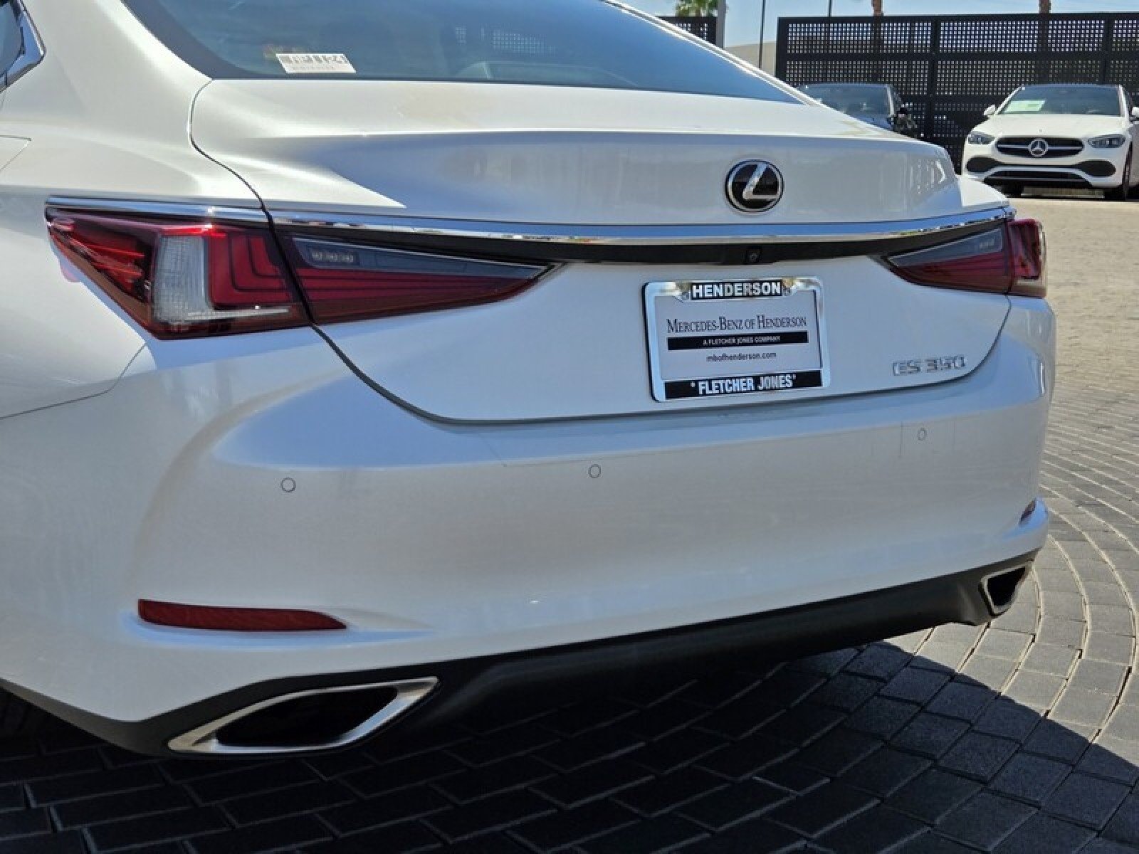 Used 2019 WHITE Lexus ES 350 image 4