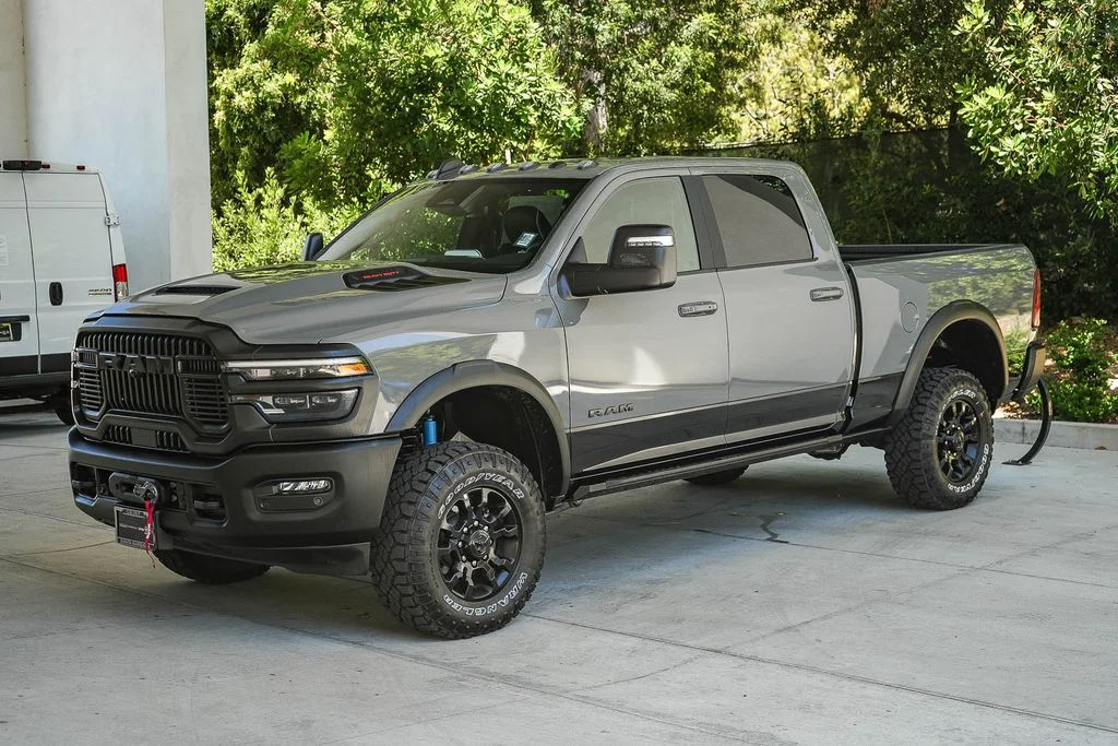 New 2026 Ceramic Gray Clearcoat RAM Power Wagon image 3