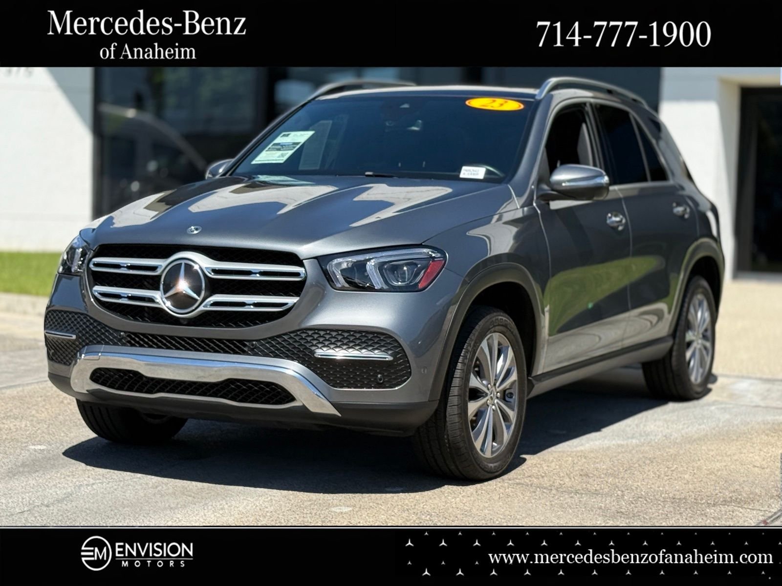 Gray 2023 Mercedes-Benz GLE 350 RWD SUV / Crossover Rear-Wheel Drive 9-Speed Automatic