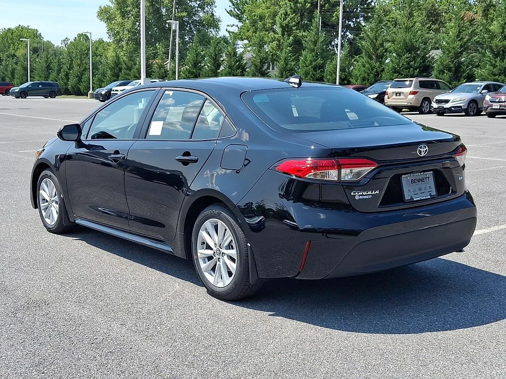 New 2026 Midnight Black Metallic Toyota  LE image 8