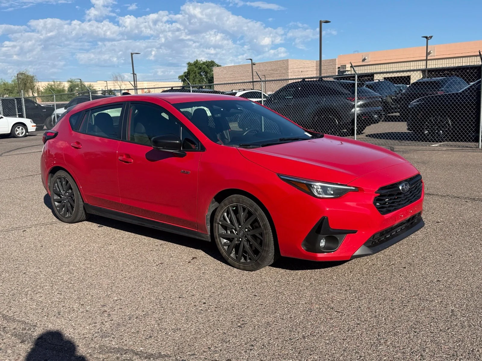 Used 2024 Pure Red Subaru 2.5RS image 2