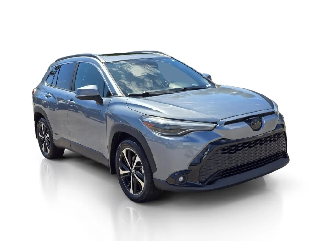 Used 2024 Gray Toyota Hybrid XSE image 3