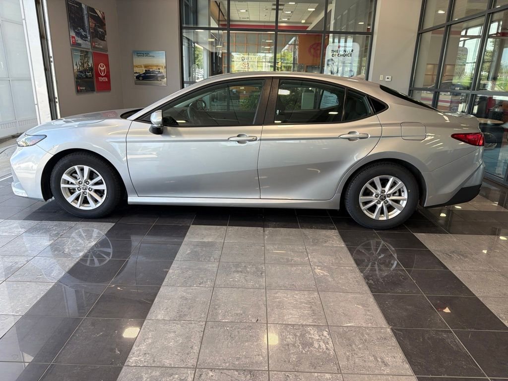 Certified Used 2025 Silver Toyota LE image 3