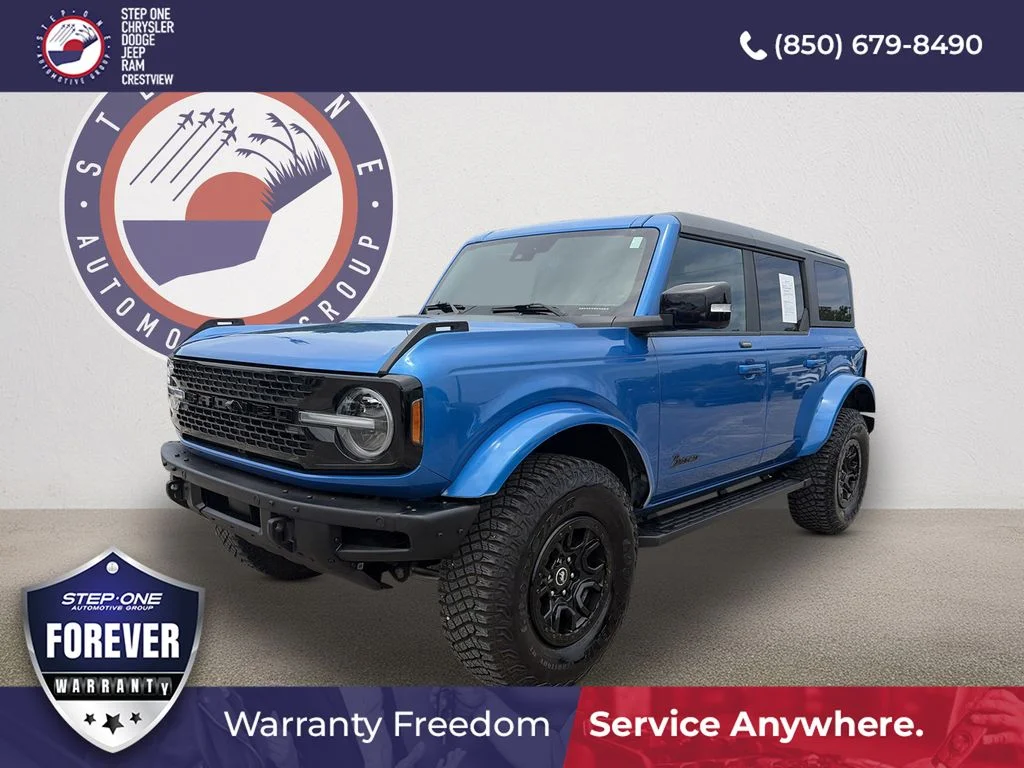 Used 2021 Blue Ford Wildtrak image 1