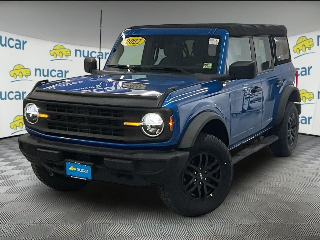 Used 2021 Blue Metallic Ford Base image 3