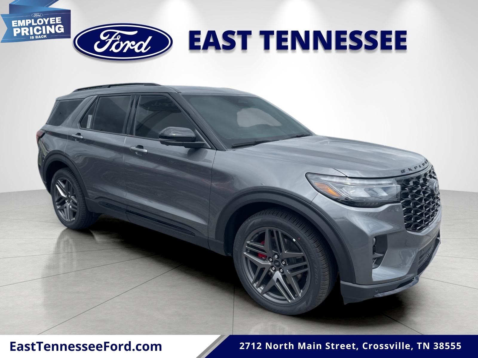 New 2026 Carbonized Gray Metallic Ford ST image 1