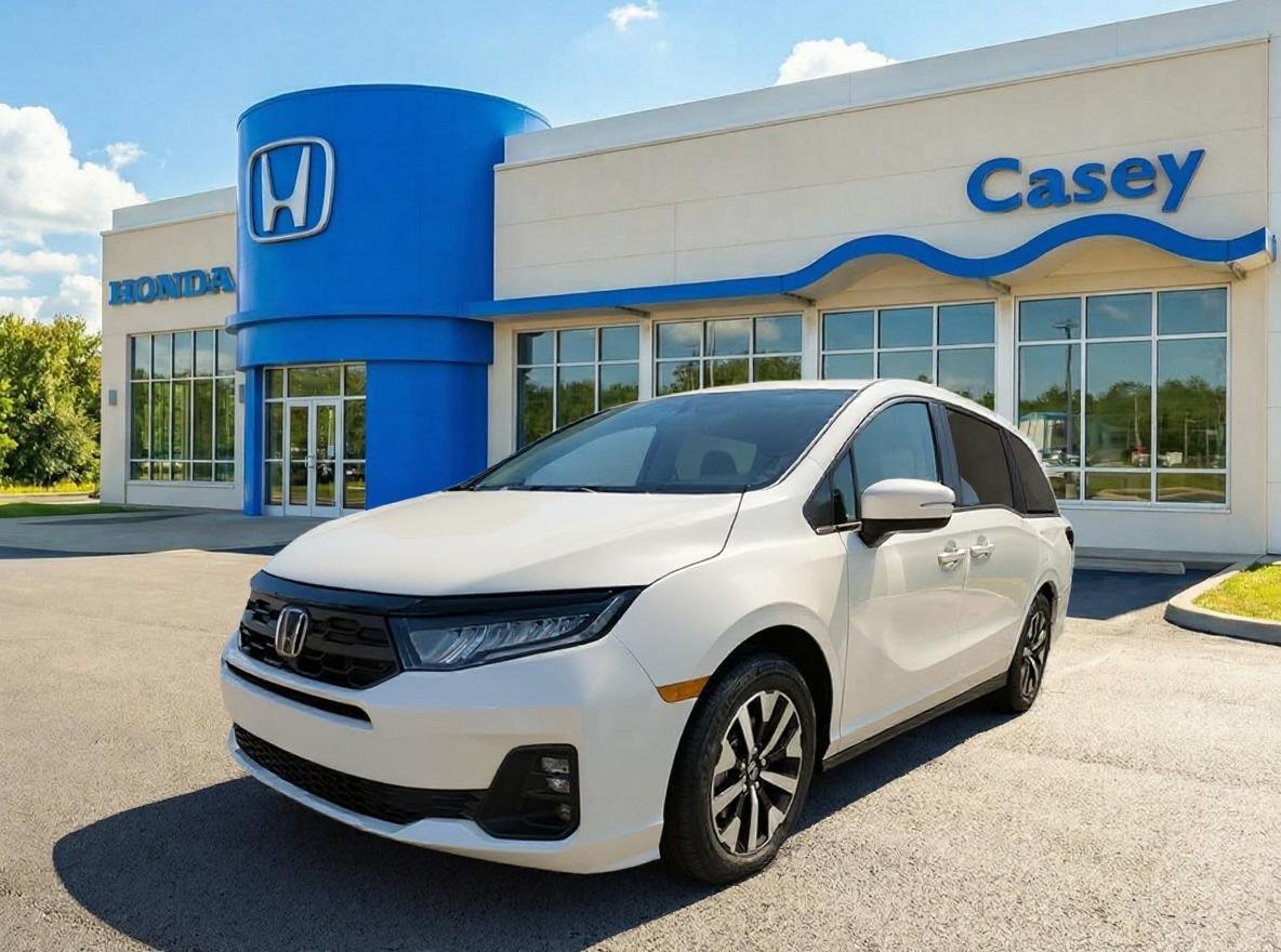 New 2026 Platinum White Pearl Honda EX-L image 1