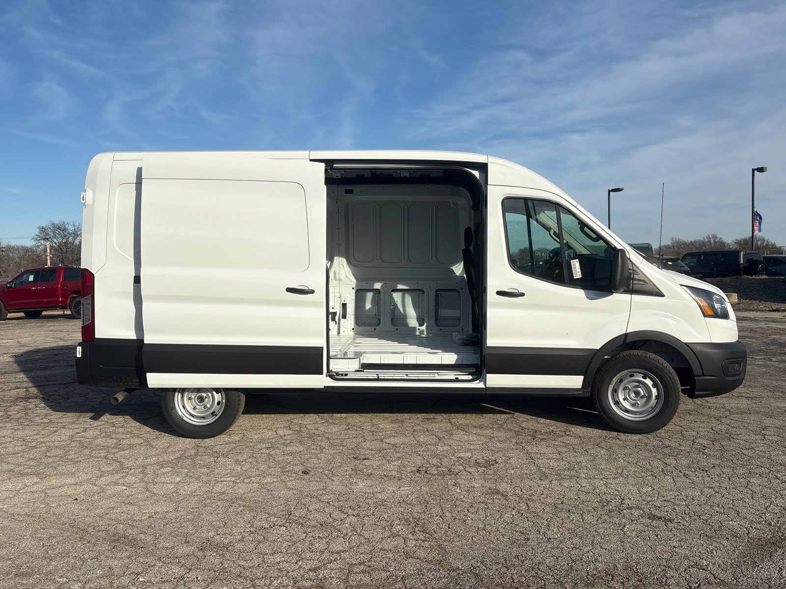 New 2026 Oxford White Ford Cargo Van image 8