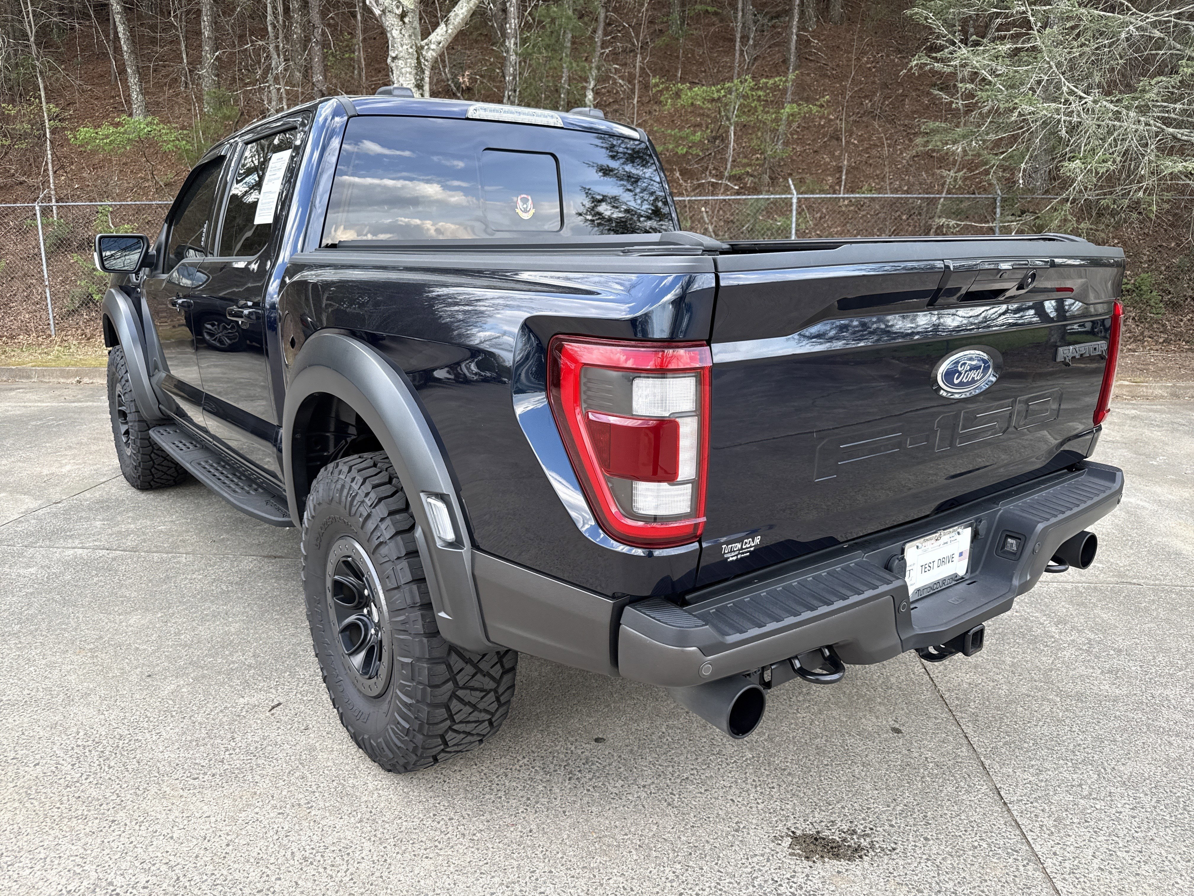 Used 2022 Blue Metallic Ford Raptor image 5