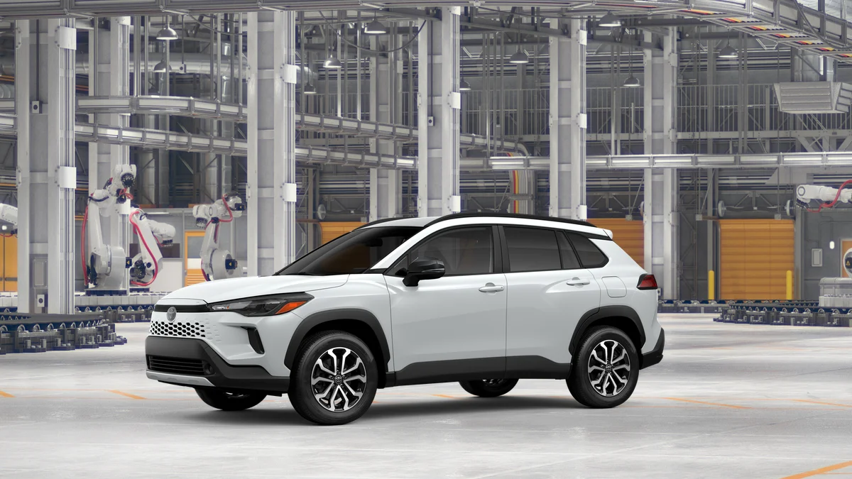 New 2026 Wind Chill Pearl Toyota Hybrid SE image 2