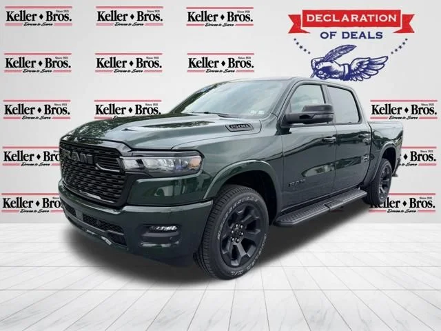 New 2026 Serrano Green Metallic RAM Big Horn/Lone Star image 3