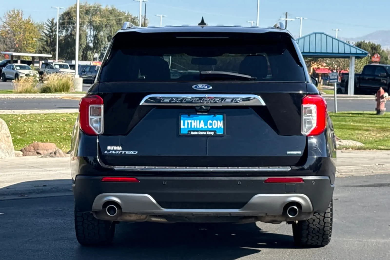 Certified Used 2021 Agate Black Metallic Ford Limited image 7