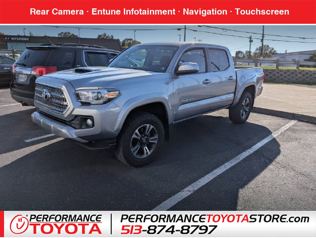 Used 2016 Silver Sky Metallic Toyota TRD Sport image 1