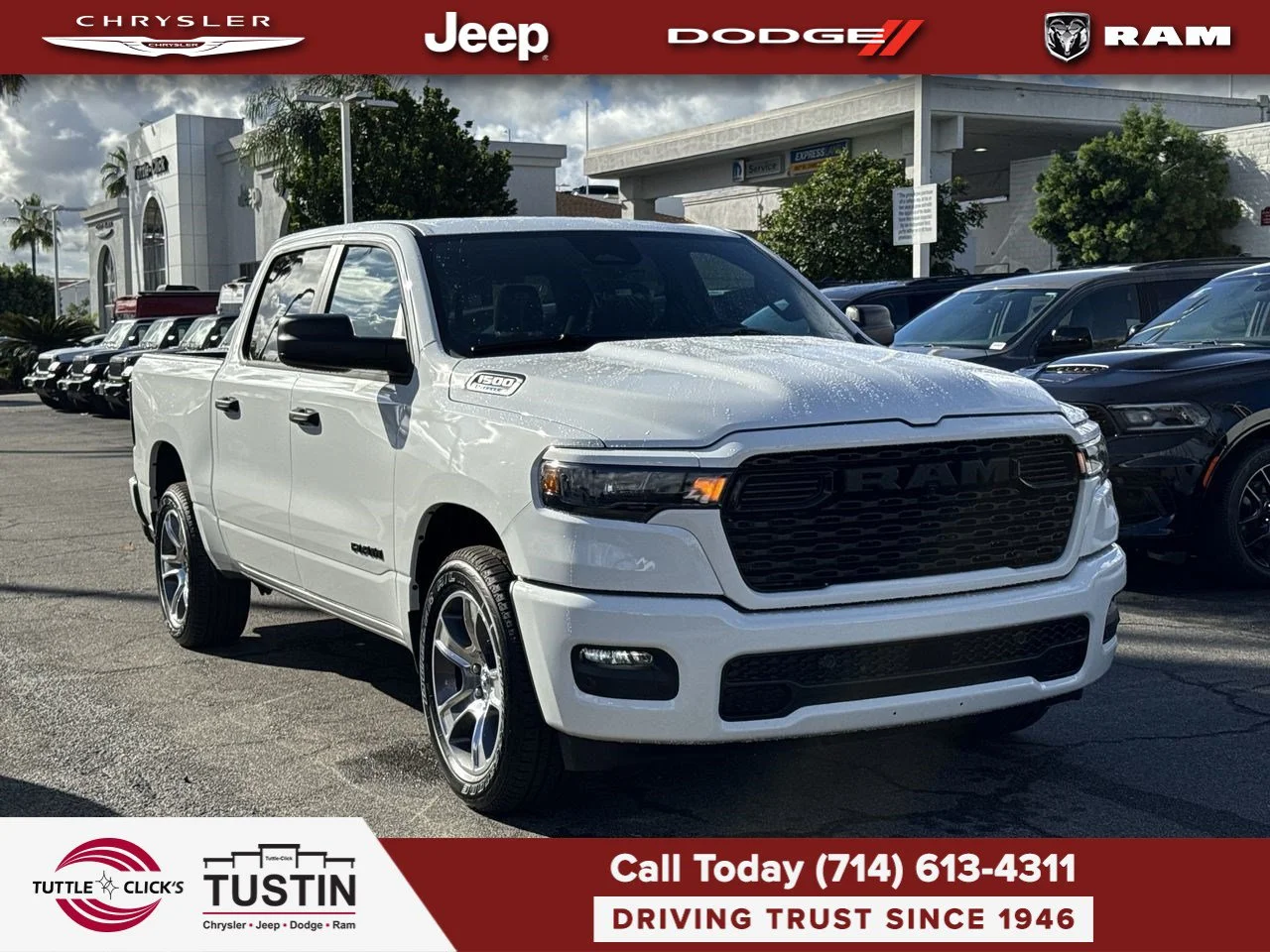 New 2026 Bright White Clear-Coat Exterior Paint RAM Express image 9