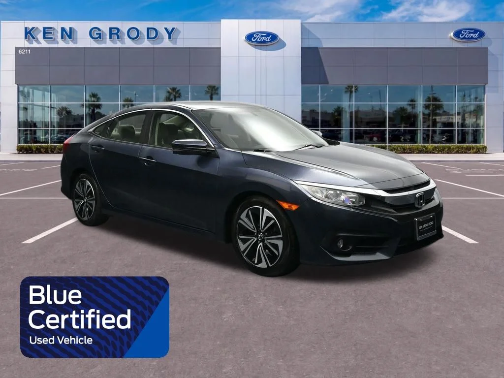 Used 2018 Blue Honda EX-T image 1