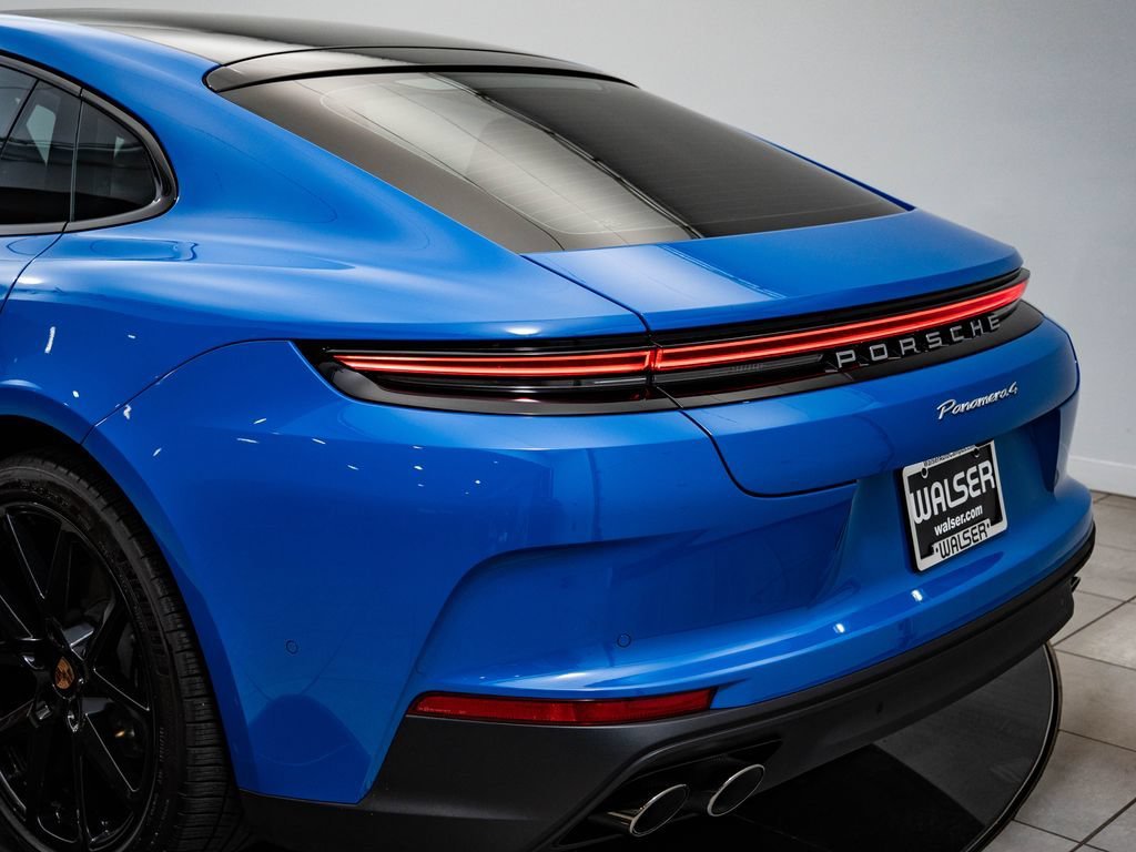 Used 2025 Lugano Blue Porsche 4 image 20