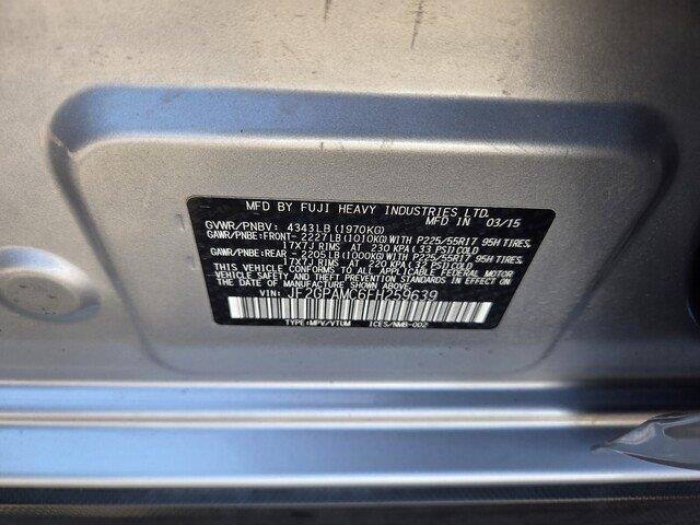 Used 2015 SILVER SUBARU 2.0ILM image 32