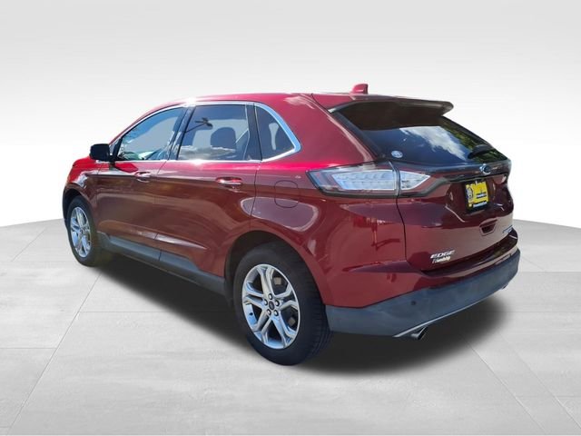 Used 2017 Red Ford Titanium image 4