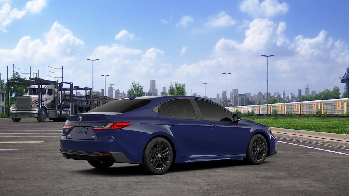 New 2026 Reservoir Blue Toyota SE image 10