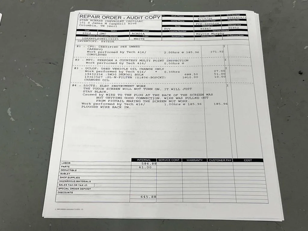 Certified Used 2022 WHITE FROST TRICOAT GMC Denali image 31