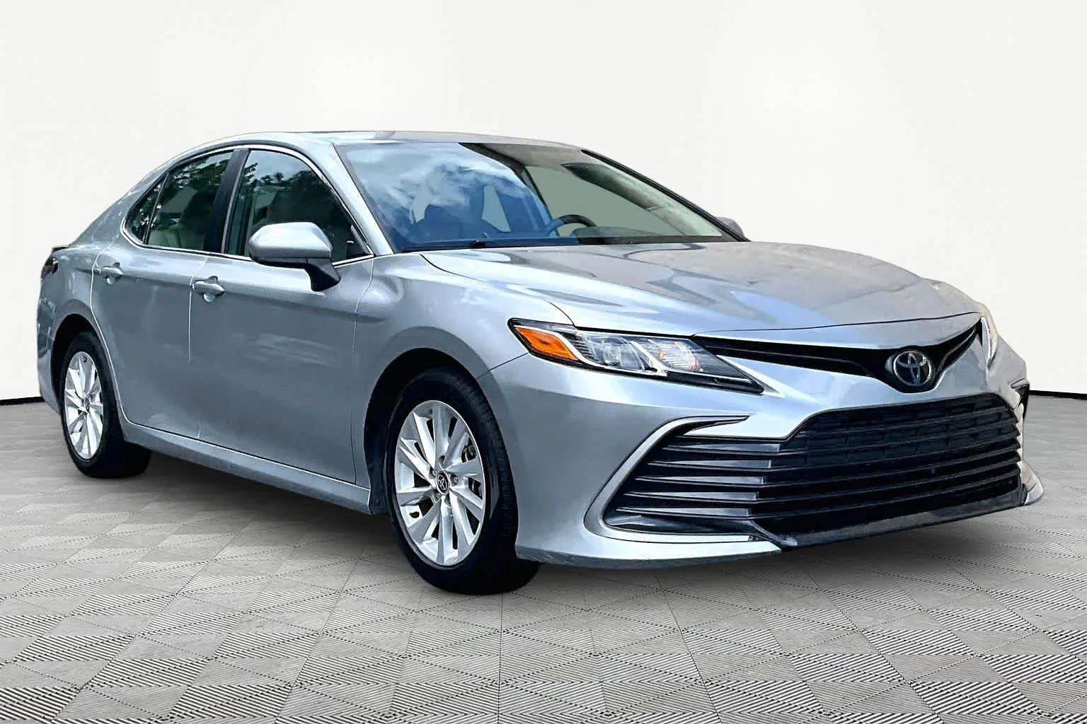 Certified Used 2024 Celestial Silver Metallic Toyota LE image 3