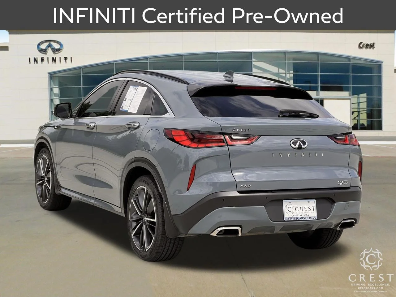 Certified Used 2023 Slate Gray INFINITI LUXE image 8