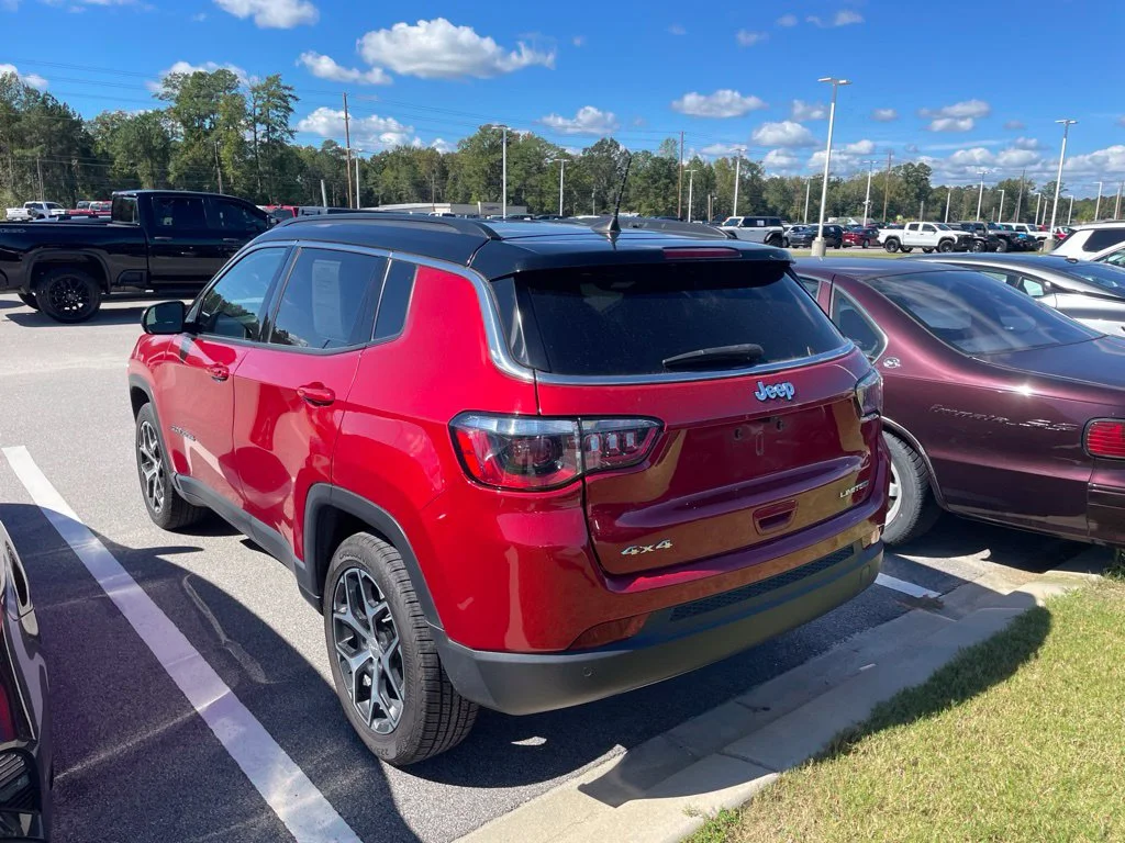 Used 2024 Red Jeep Limited image 3