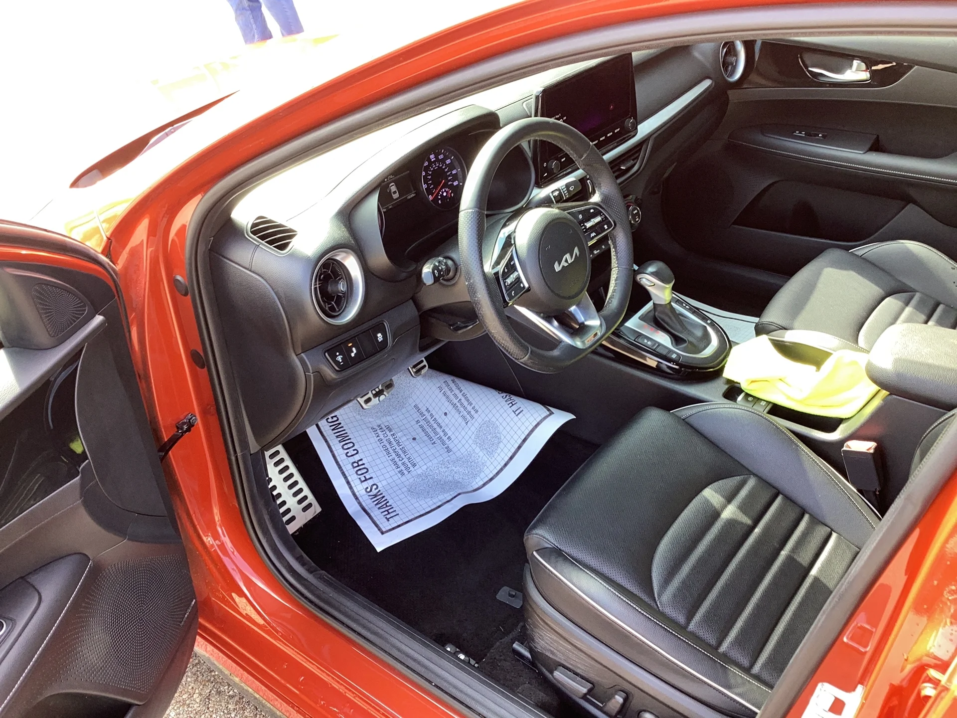 Used 2023 Fire Orange Kia GT-Line image 10