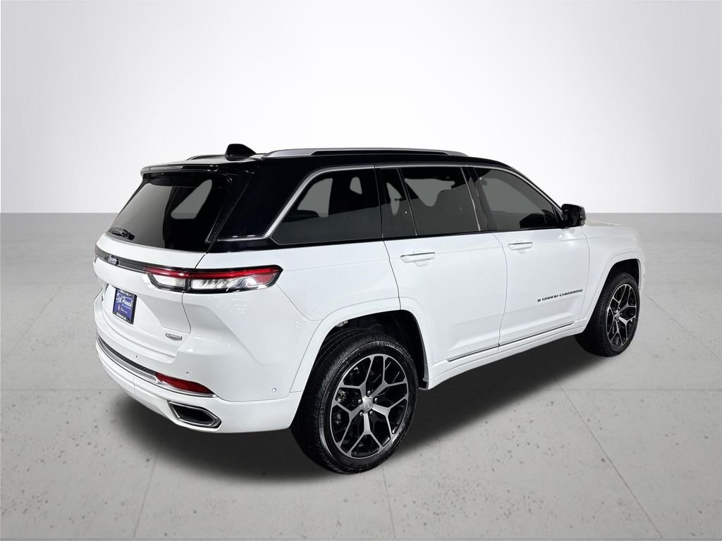 Used 2022 Bright White Clearcoat Jeep Summit Reserve 4xe image 6