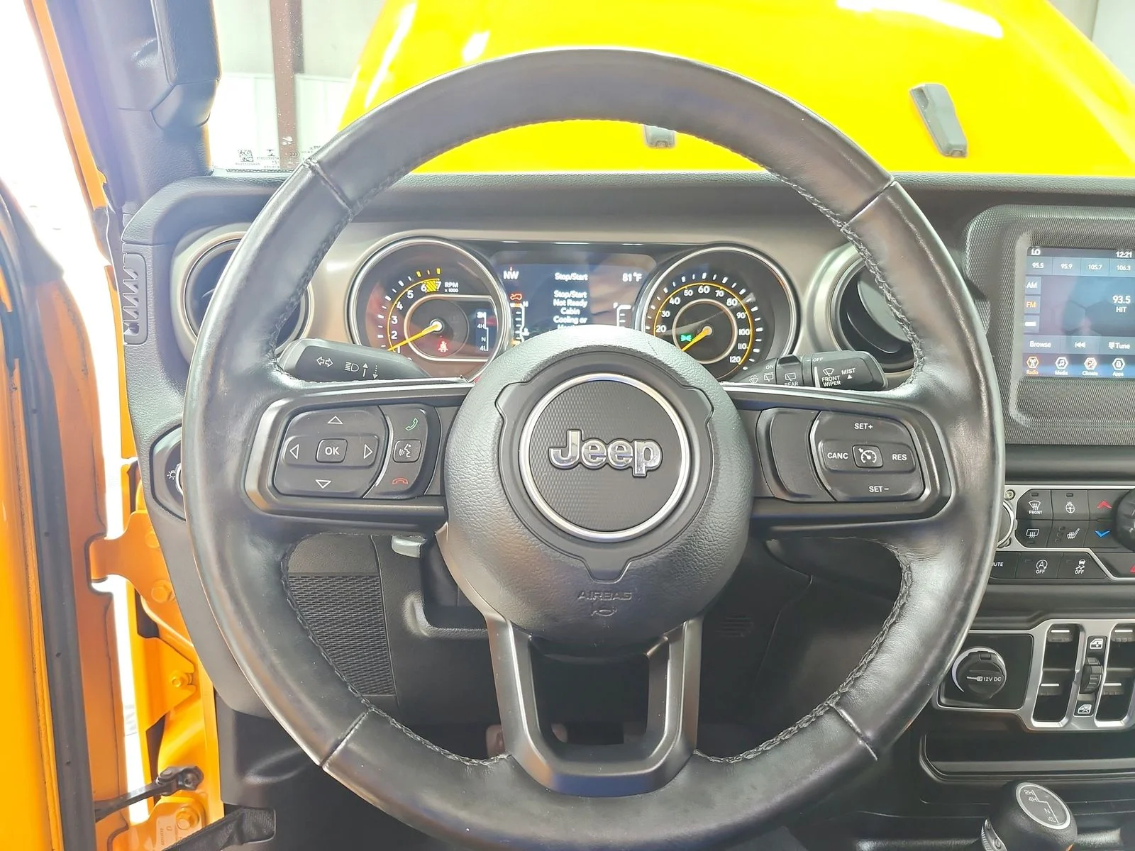 Used 2021 Orange Jeep Unlimited Willys image 21