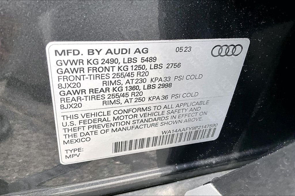 Used 2023 Gray Audi 45 S line Premium image 19