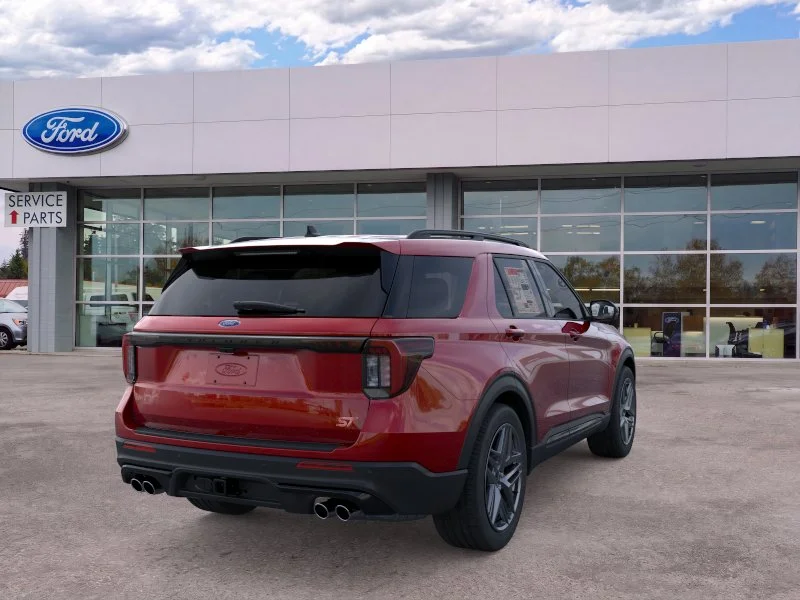New 2026 Rapid Red Metallic Tinted Clearcoat Ford ST image 8