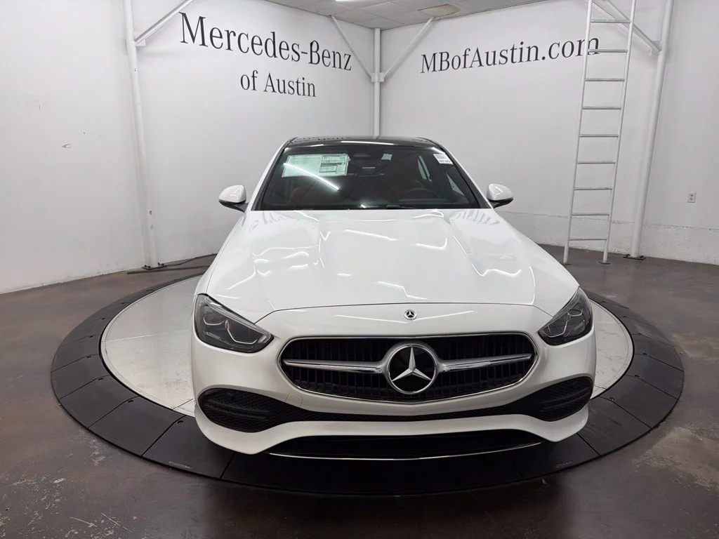 New 2027 White Mercedes-Benz C 300 image 2