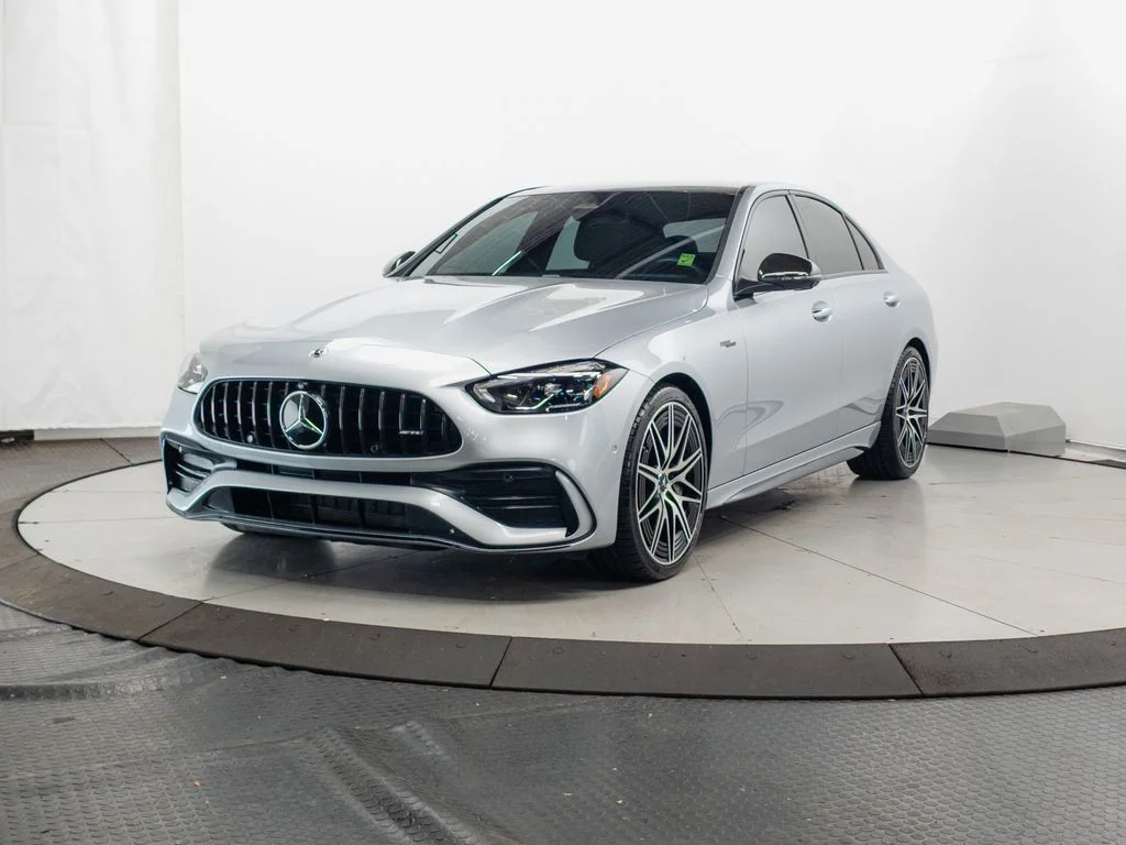 Used 2023 Cirrus Silver Metallic Mercedes-Benz C 43 AMG® image 3
