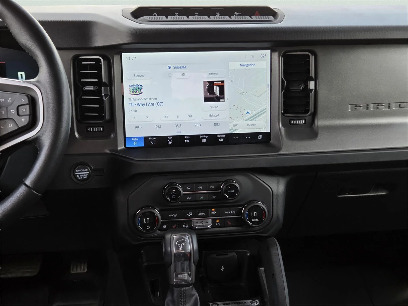 Used 2025 Shadow Black Ford Badlands image 10