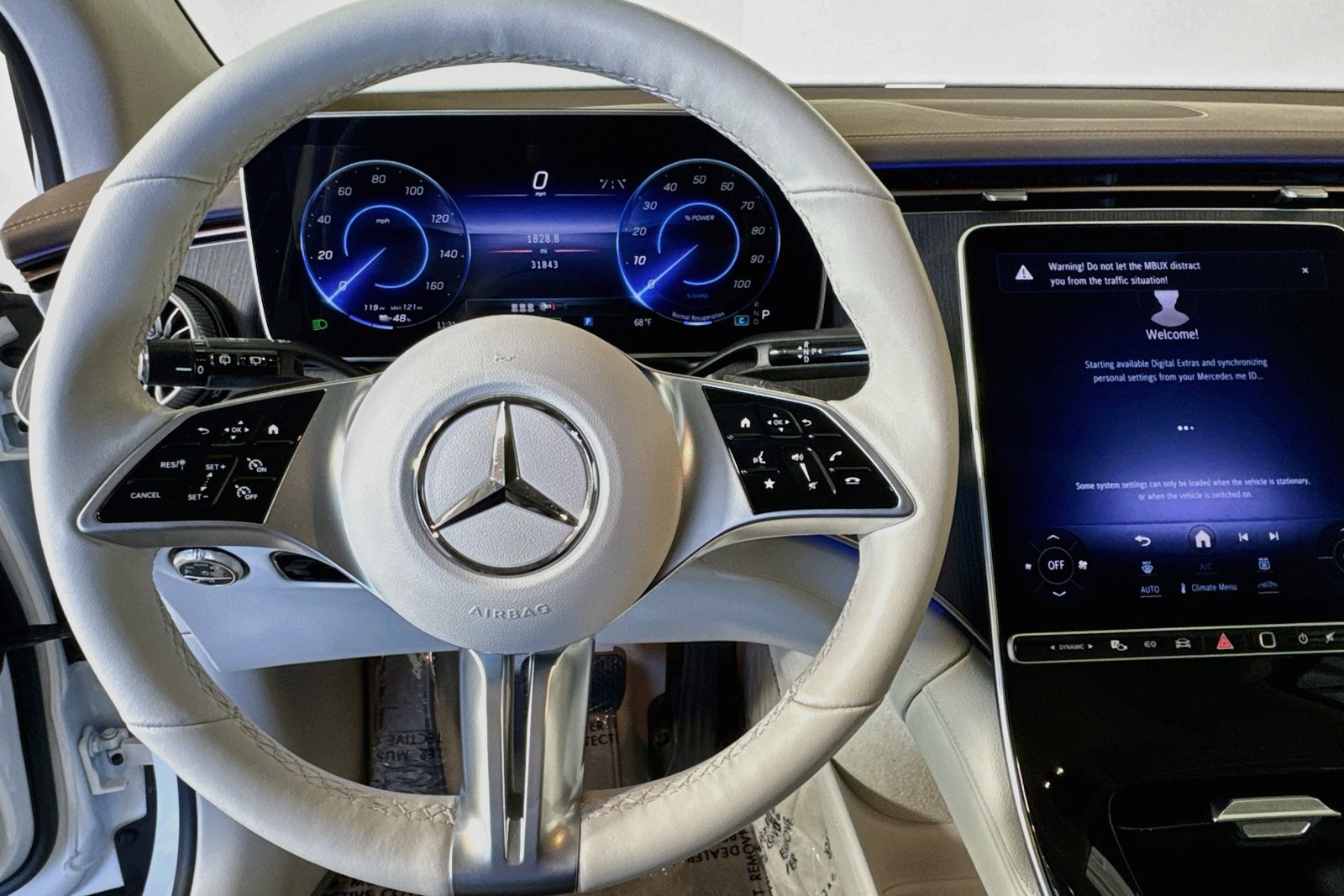 Certified Used 2023 Polar White Mercedes-Benz EQE 350 image 11