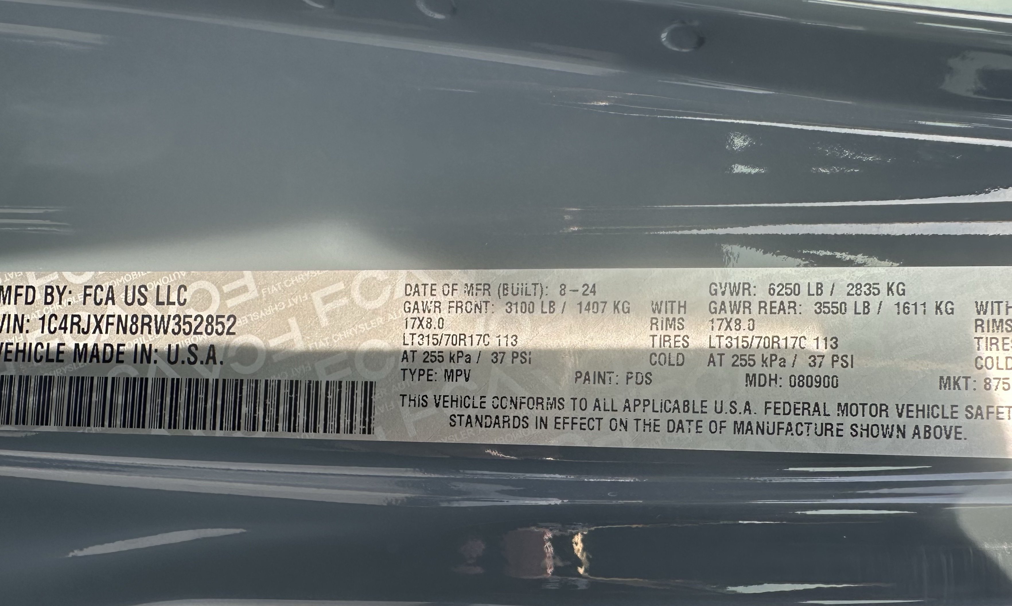 Certified Used 2024 Anvil Clearcoat Jeep Rubicon X image 30