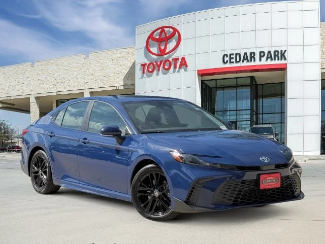 Certified Used 2026 RESERVOIR BLUE Toyota SE image 1