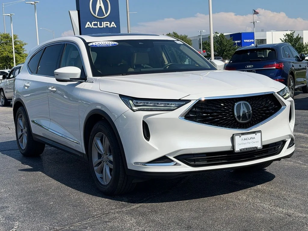 Certified Used 2023 White Acura 3.5L SH-AWD image 3