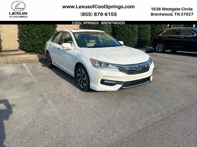 Pre-Owned 2016 Honda Accord EX-L