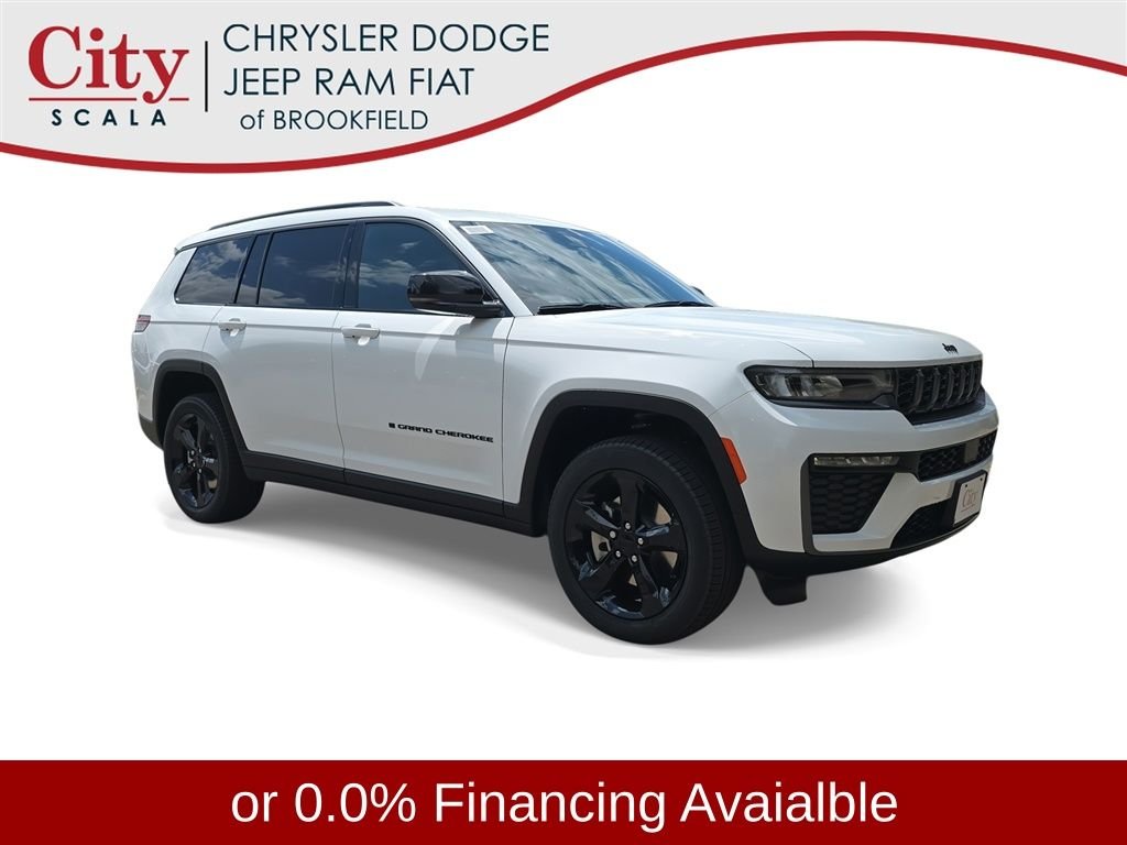 New 2026 Bright White Clear-Coat Exterior Paint Jeep Limited image 1