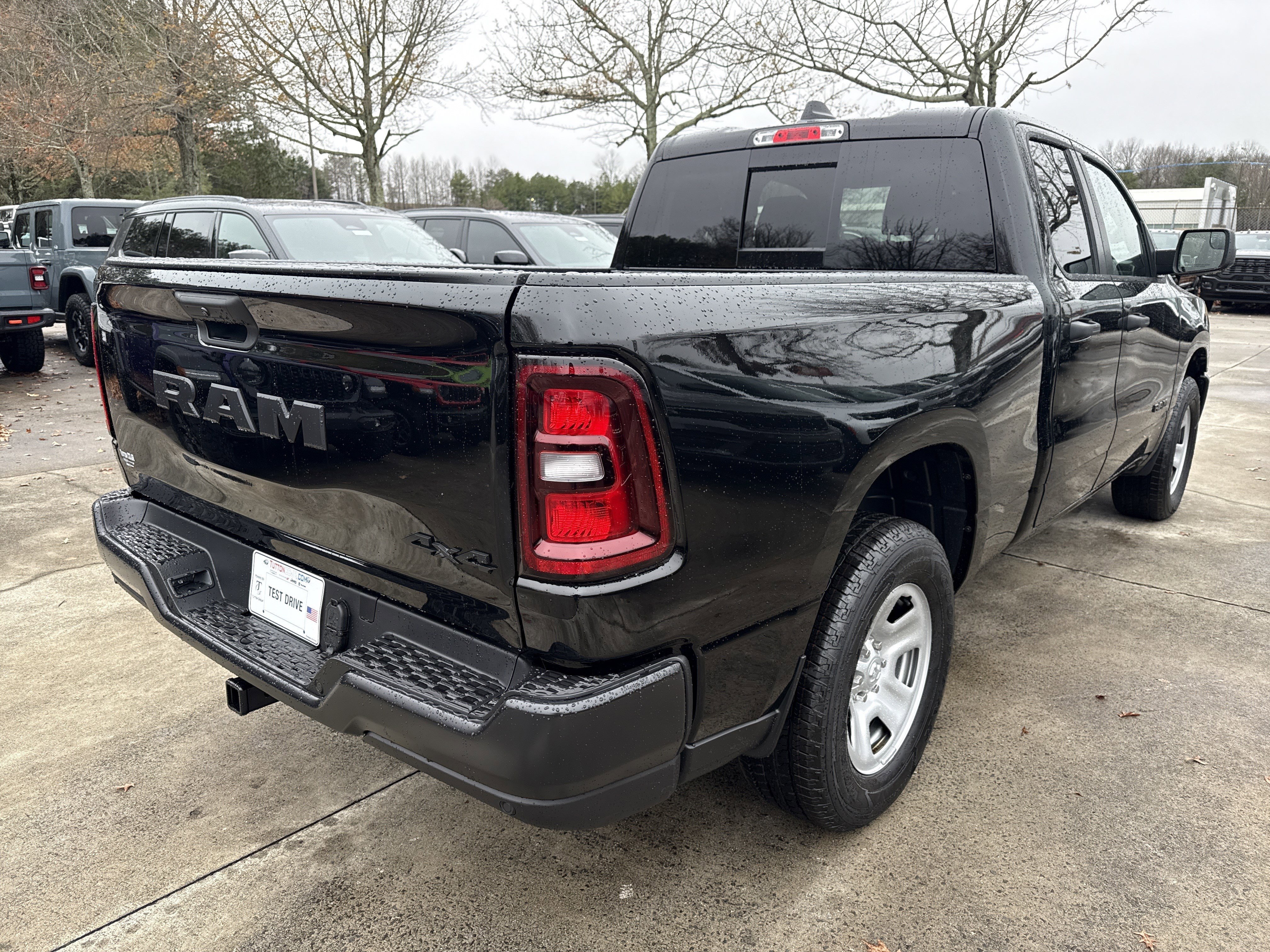 New 2026 Diamond Black Crystal Pearlcoat RAM Tradesman image 7