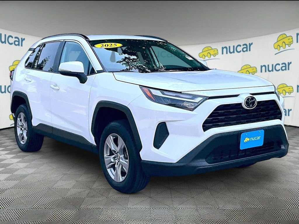 Used 2025 White Toyota XLE image 1