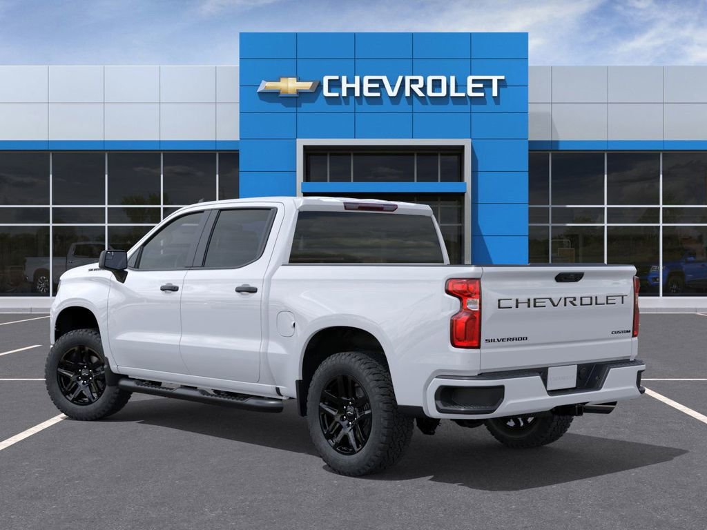 New 2026 Chevrolet Silverado 1500 Custom 4D Crew Cab