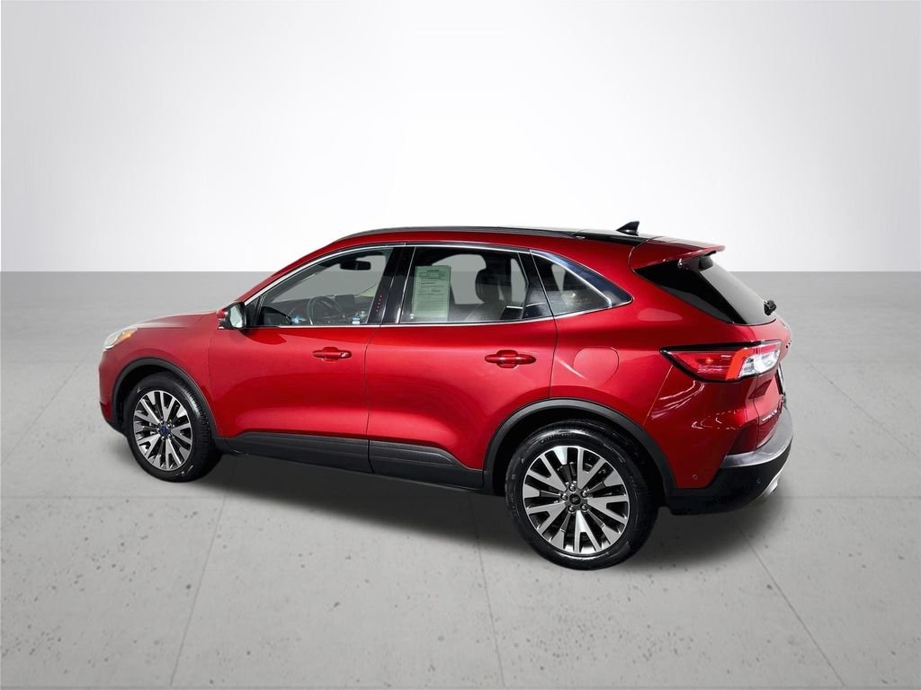 Used 2020 Red Ford Titanium image 8