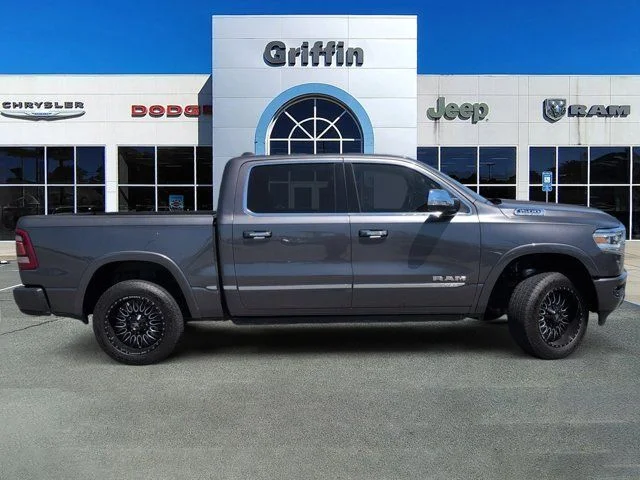 Used 2022 Granite Crystal Clearcoat Metallic Ram Limited image 3