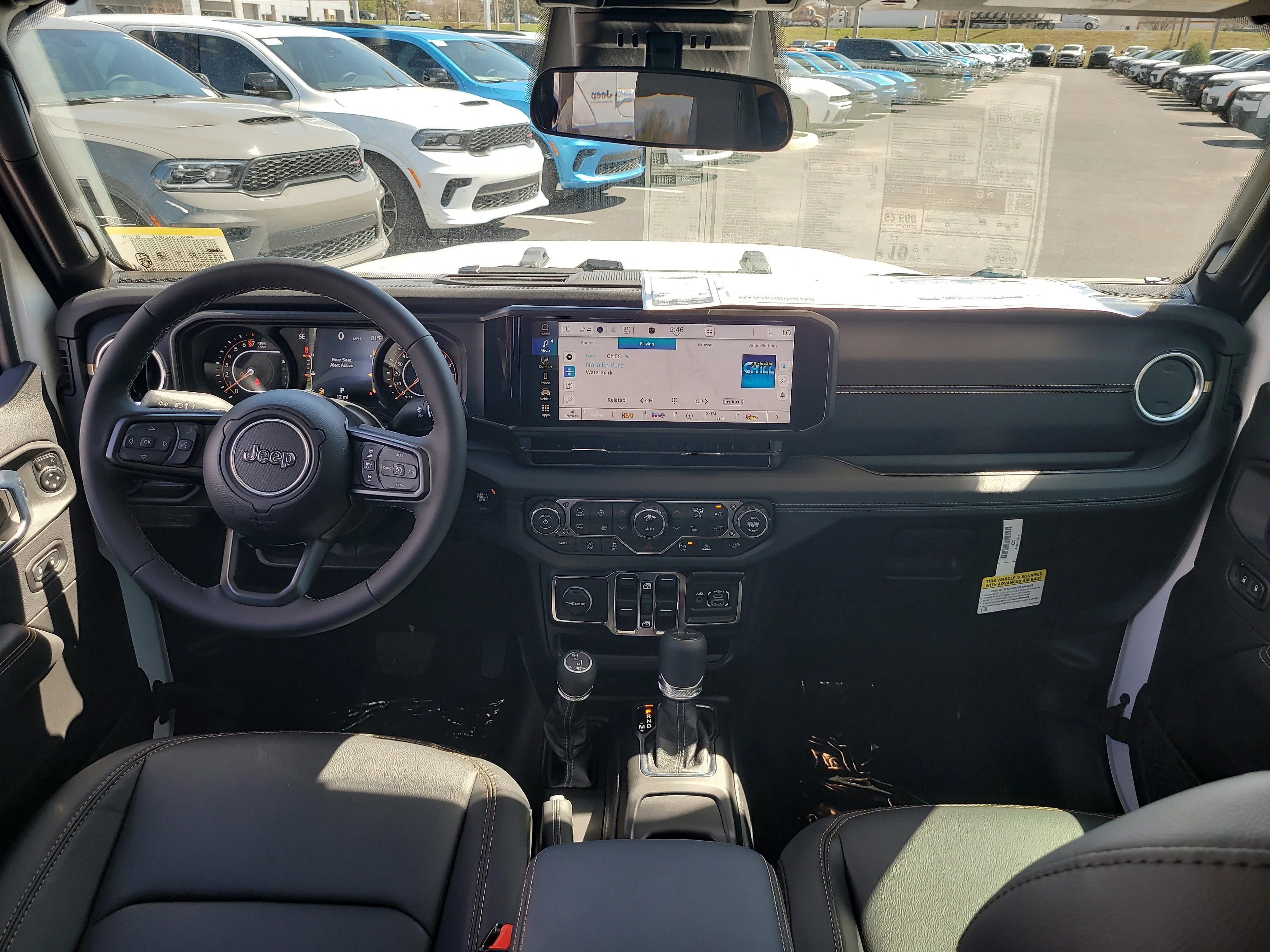 New 2026 Bright White Clearcoat Jeep Sahara image 11