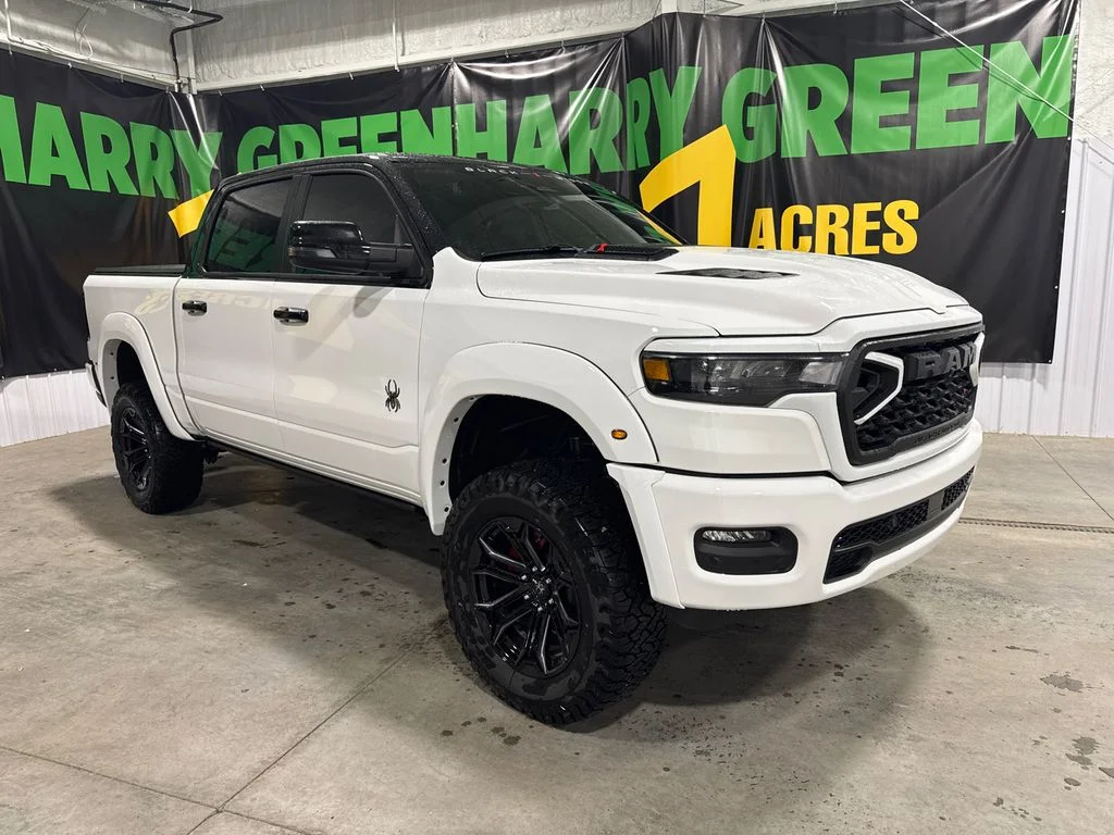 New 2026 Bright White Clear-Coat Exterior Paint RAM Big Horn image 2